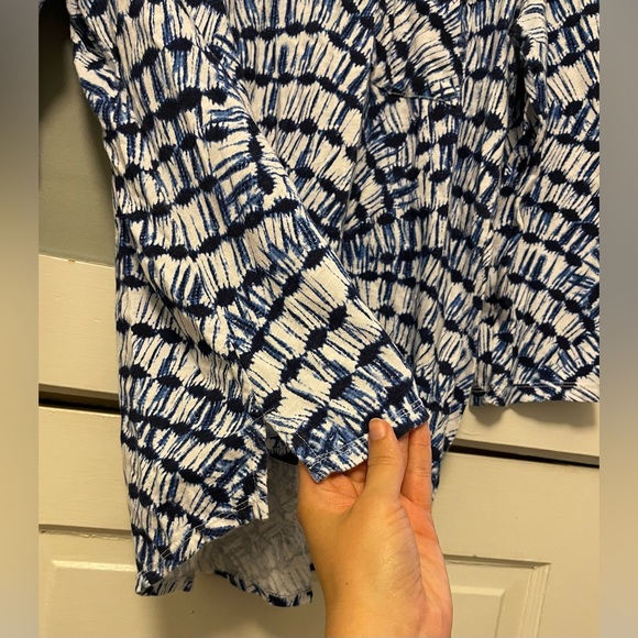 Prairie Cotton Tue-Dyed Tunic Tee - Picture 2 of 10